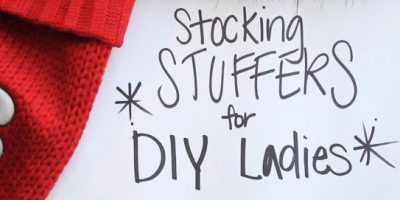 Christmas Stocking Stuffers for your DIY gal